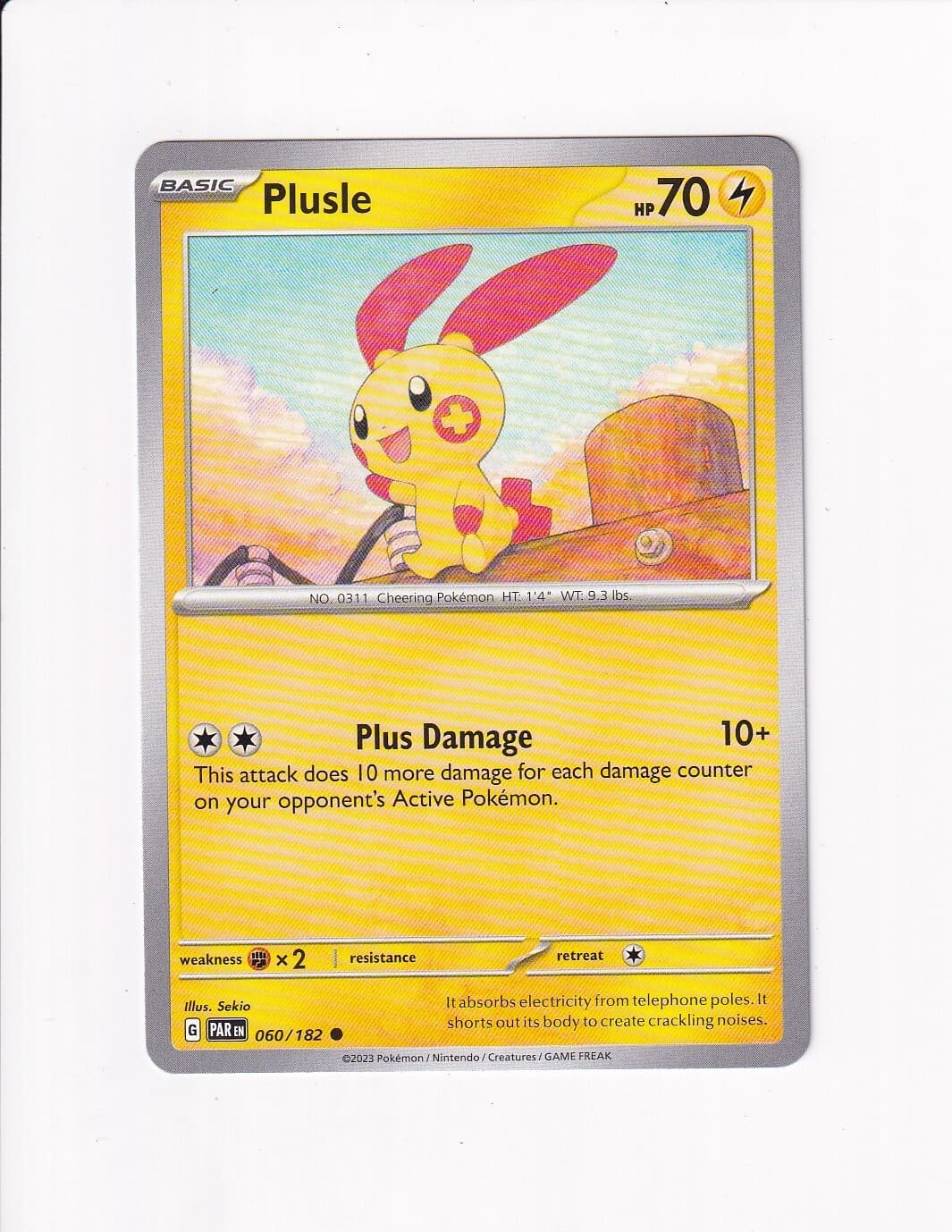 2023 Pokemon Scarlet & Violet PARADOX RIFT PLUSLE 60