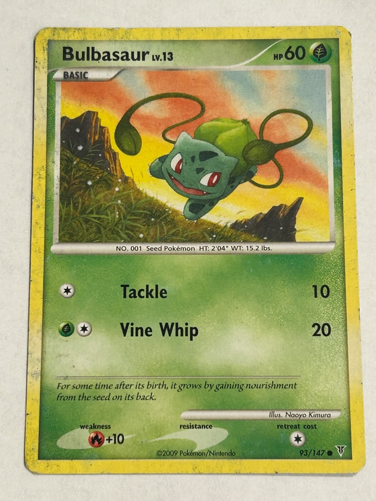 Bulbasaur 93/147 Supreme Victors Regular Heavy Play Pokemon TCG