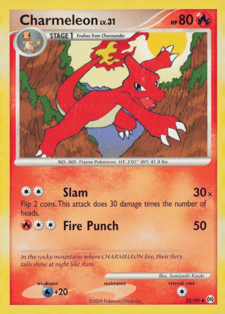 CHARMELEON 35/99 ARCEUS MP UC MP