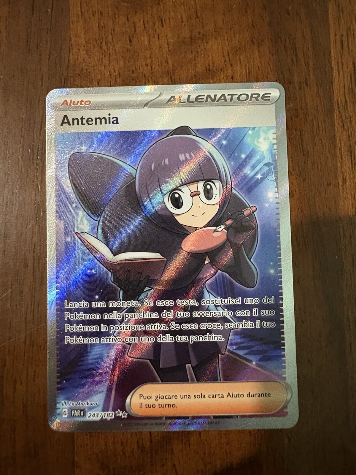 Pokemon Antemia Full Art 243/182 PAR ♦ Paradosso Temporale Ita ♦ Near Mint