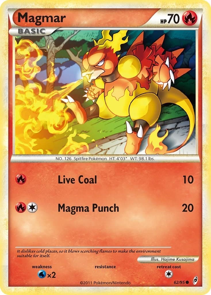 Magmar - 62/95 - MP - Call of Legends