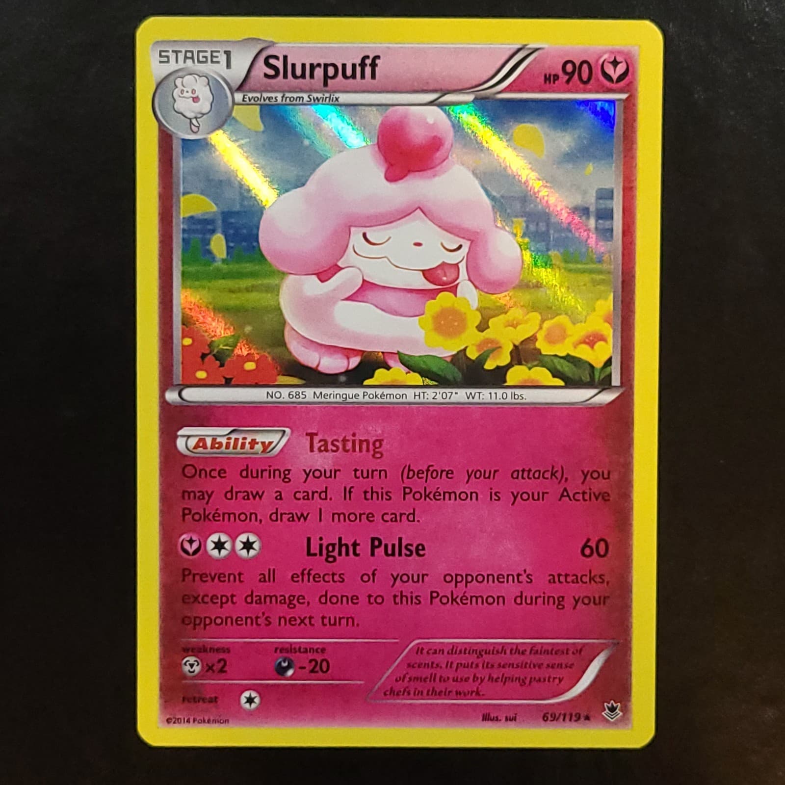 Slurpuff 69/119 Holofoil (LP)