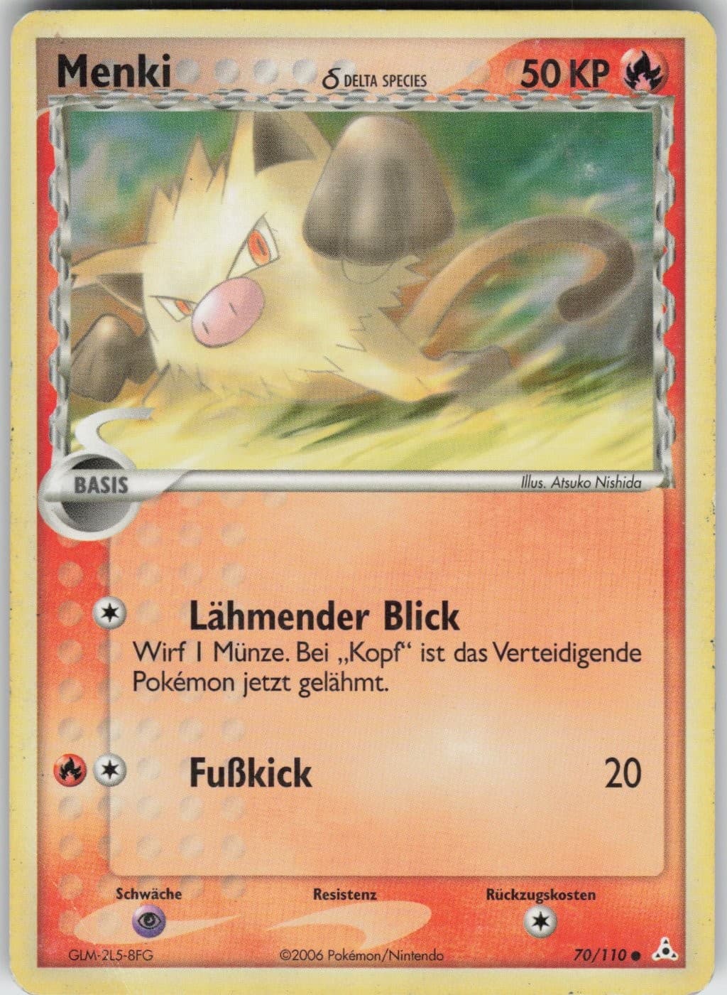Menki δ - Holon Phantoms - 70/110 - Pokemon Karte - Deutsch