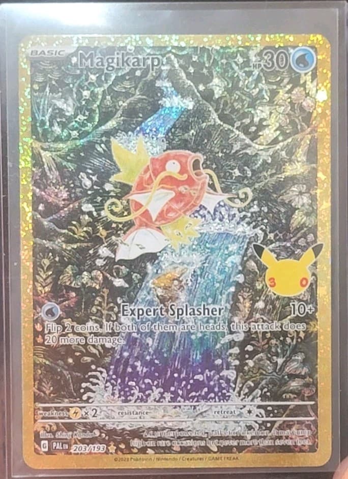 Magikarp 203/193 ME: 30th Celebration Classic Collection Holo Pokemon TCG
