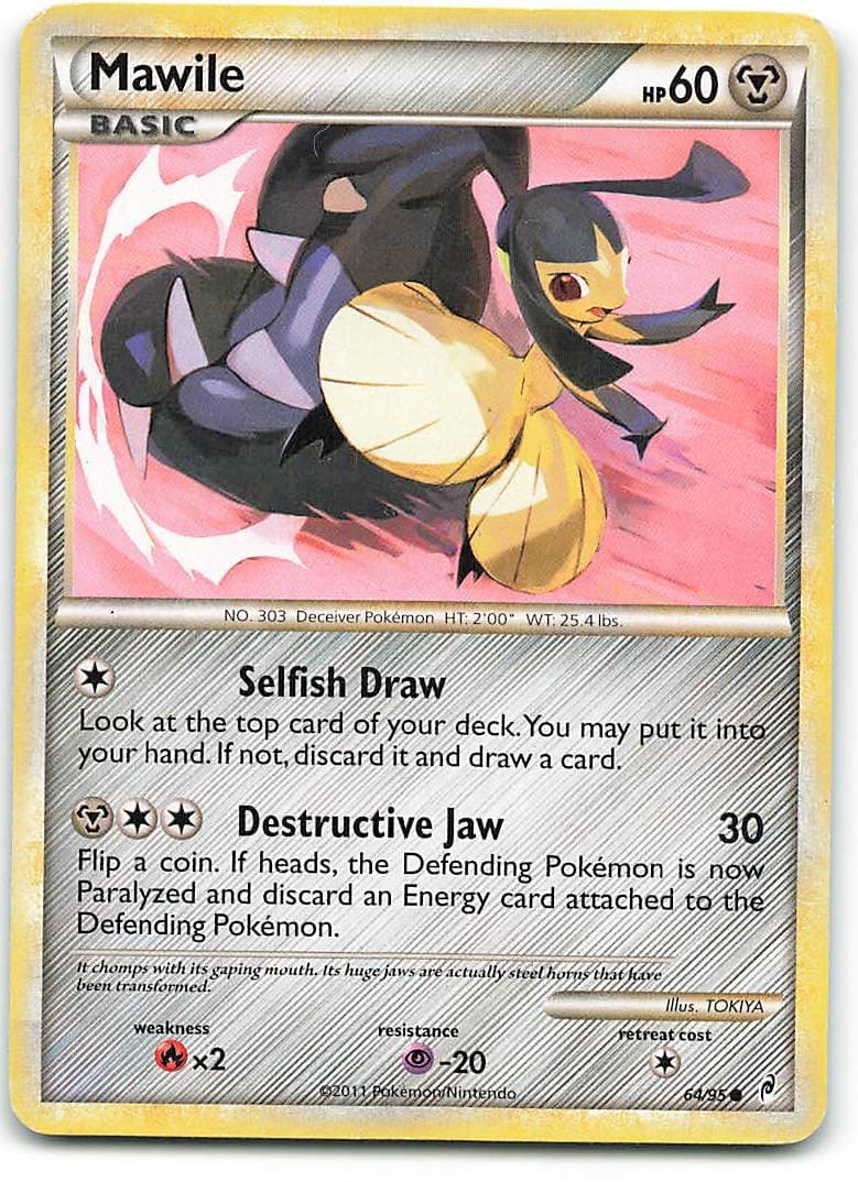 Mawile 64/95 Common Call of Legends Pokemon