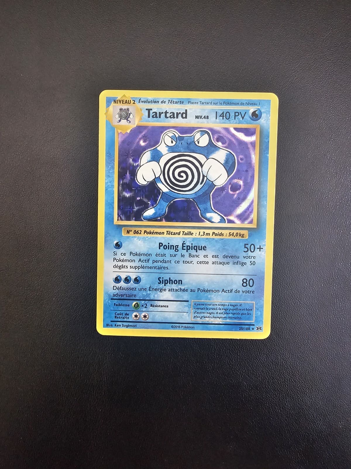 Carte Pokémon Tartard 25/108 Holo XY12 Evolutions FR NM