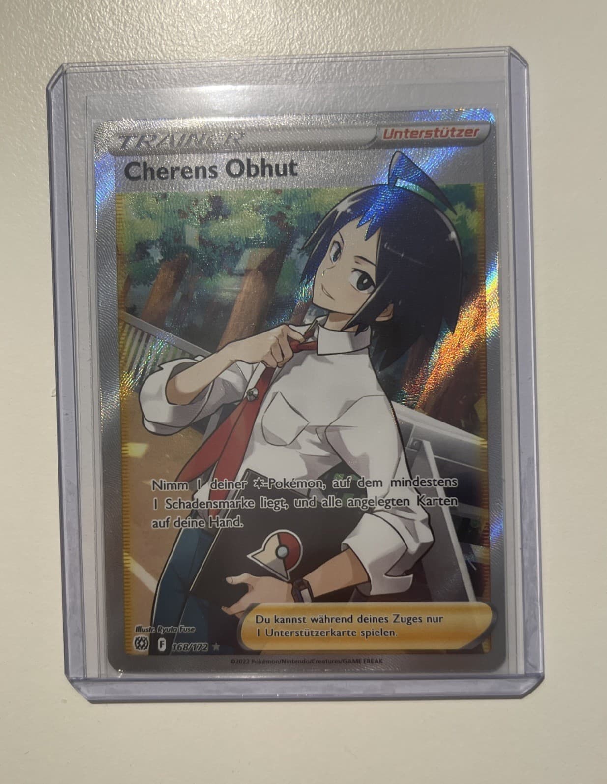 Cherens Obhut Full Art 168/172 Strahlende Sterne NM