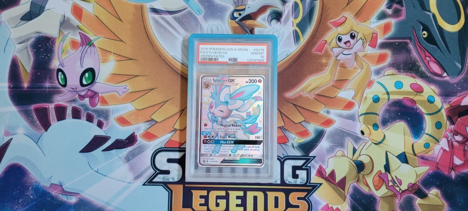 Sylveon GX SV76/SV94 Shiny Vault Hidden Fates Pokemon English PSA 10 GEM 2019
