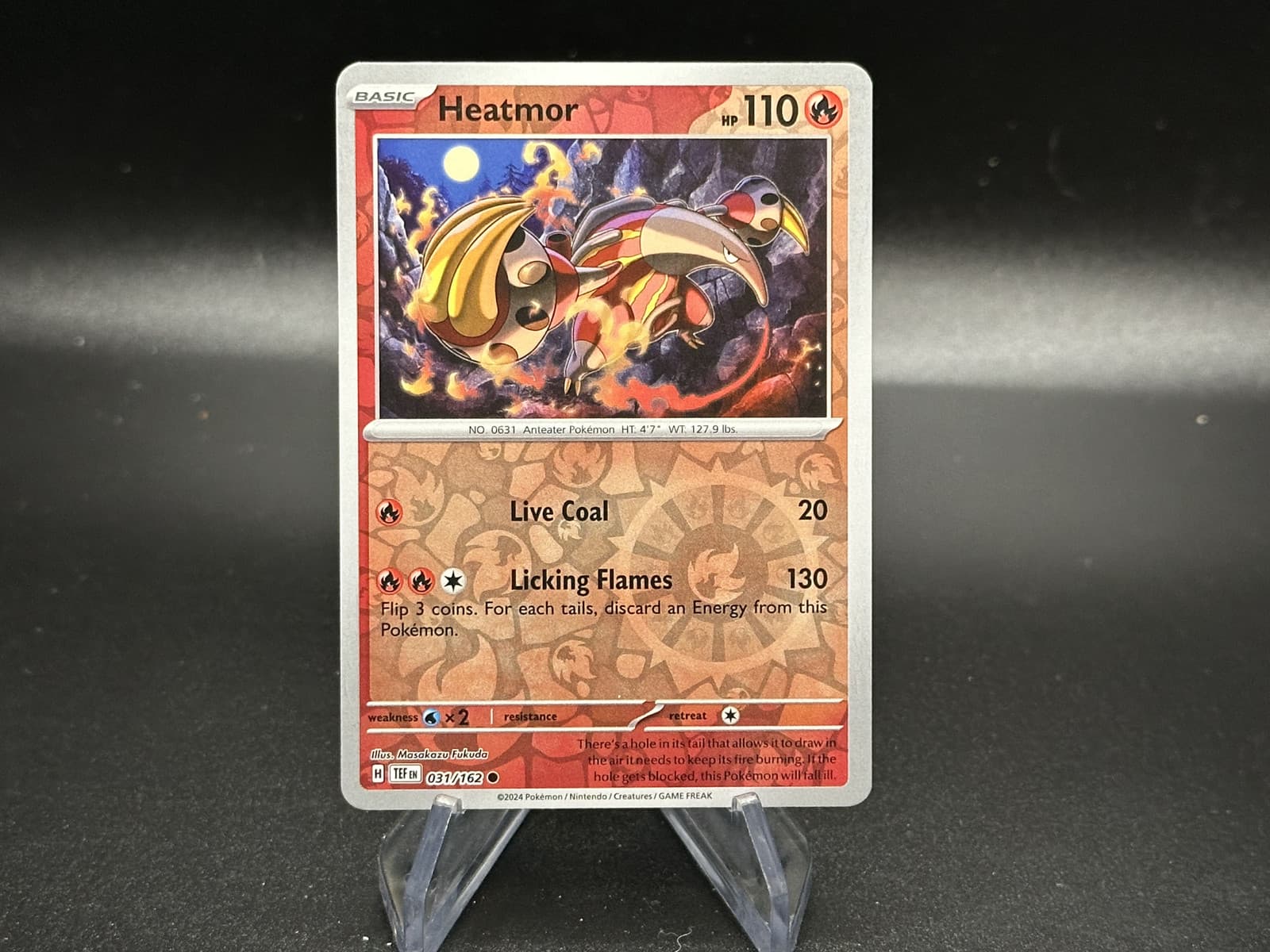 Heatmor - 31/162 Temporal Forces - Pokémon TCG