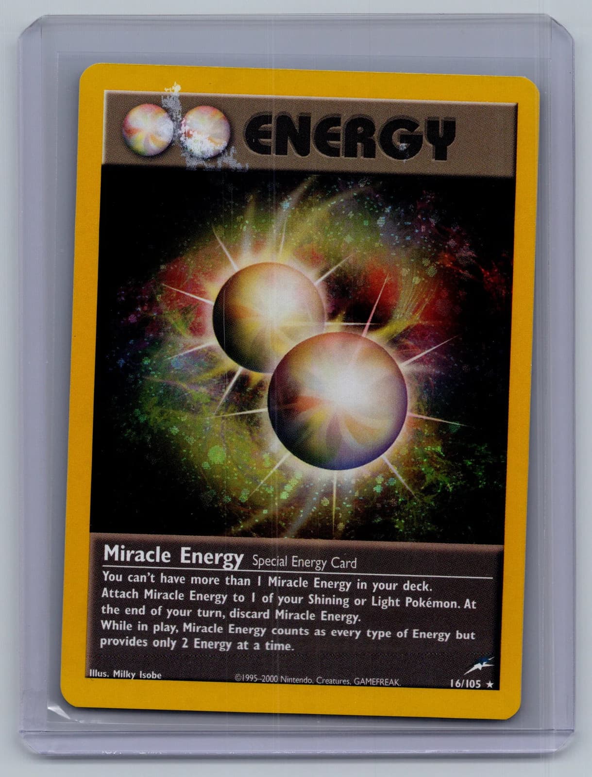 Neo Destiny Miracle Energy Rare Holo #16/105