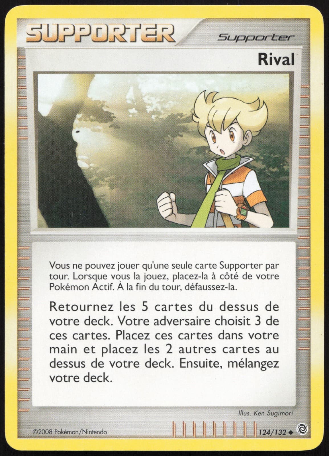 Carte Pokémon Rival 124/132 Merveilles Secrètes Français