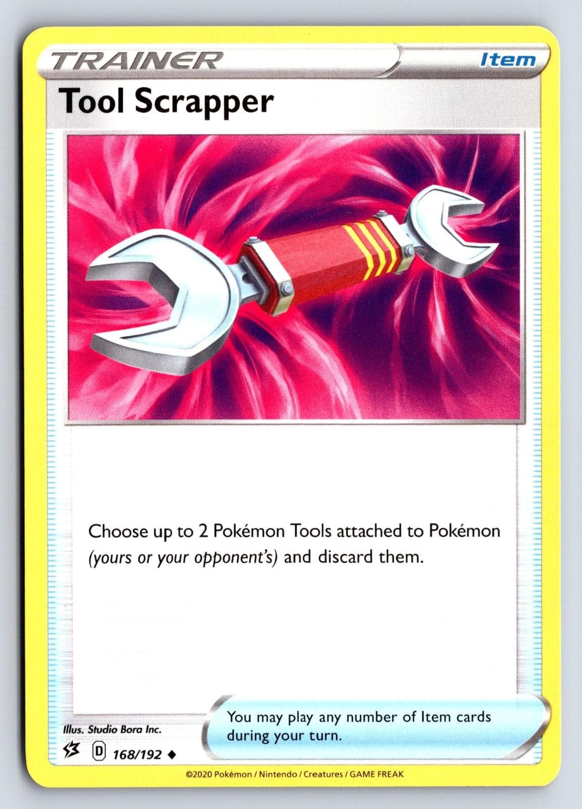 Tool Scrapper 168/192 Rebel Clash Pokemon