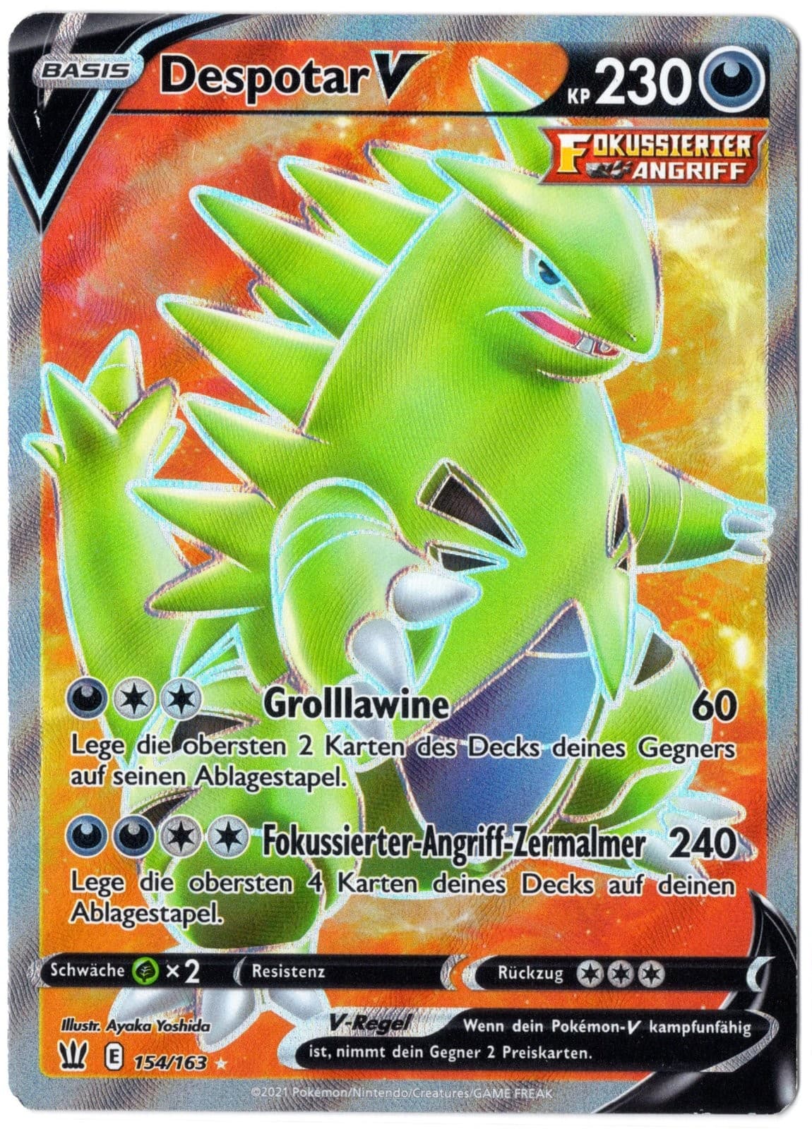 Despotar V 154/163 | BST | DE | ULTRA RARE | LP | Pokémon | TCG