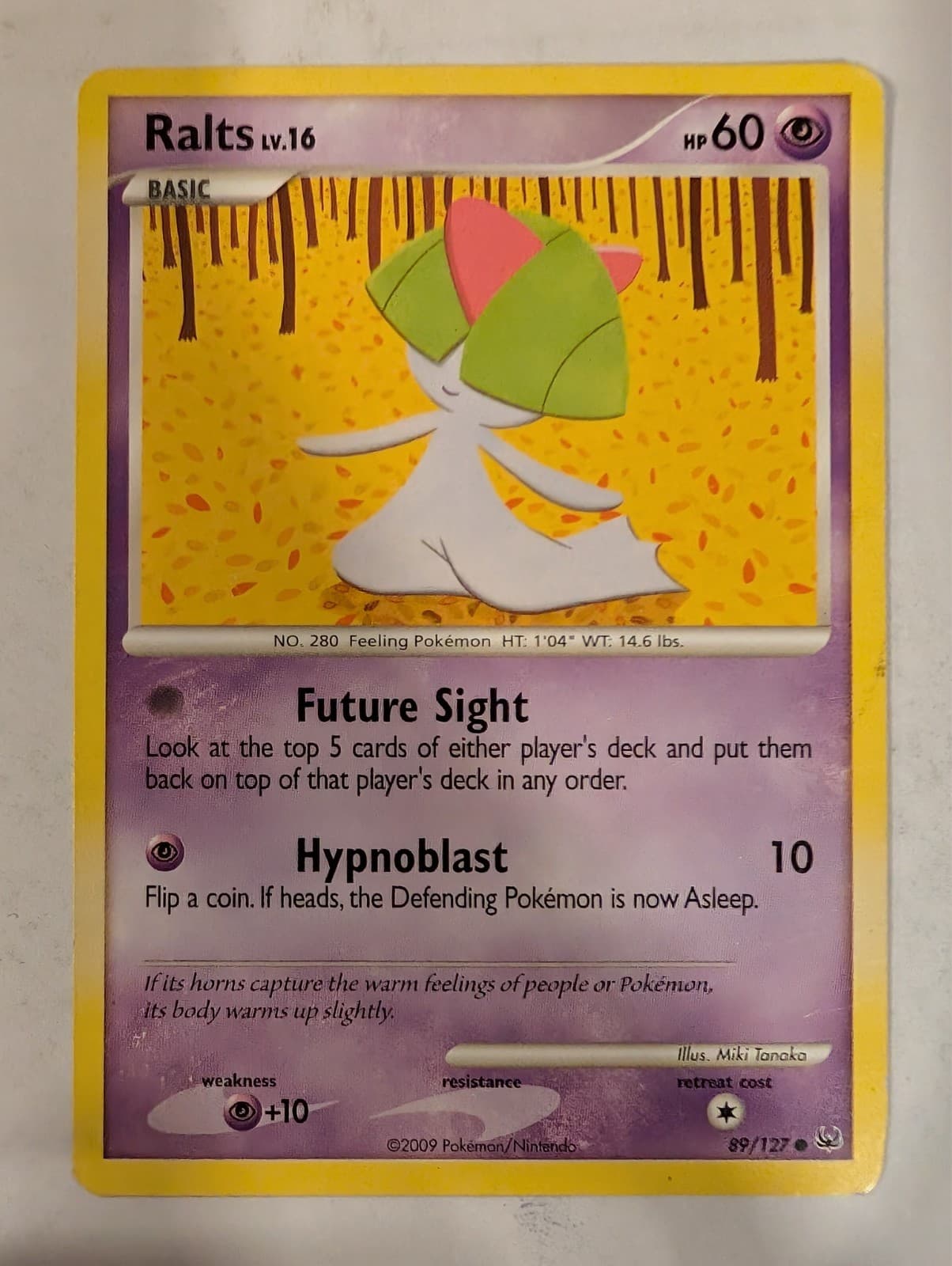 Ralts 89/127 - Platinum Base Set Pokemon Card Nice!