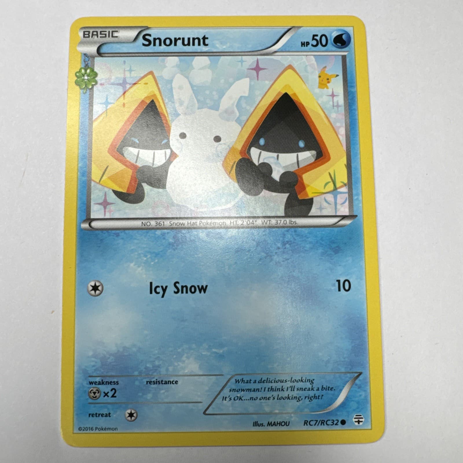 Pokémon TCG Snorunt RC7-32 Generations: Radiant Collection Regular LP