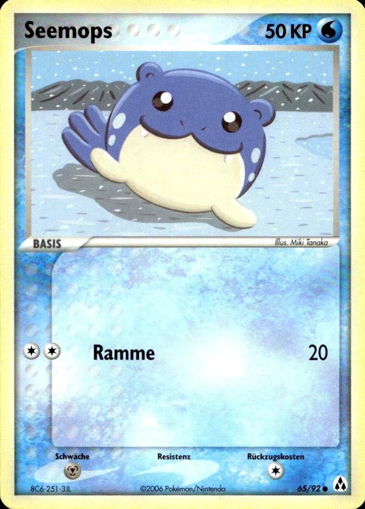 Pokémon Seemops Legend Maker #65 🇩🇪AA-007