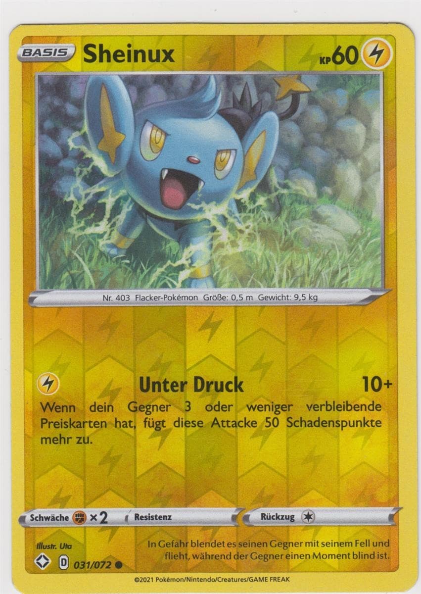 Pokemon - 31/072 - Sheinux - Glänzendes Schicksal