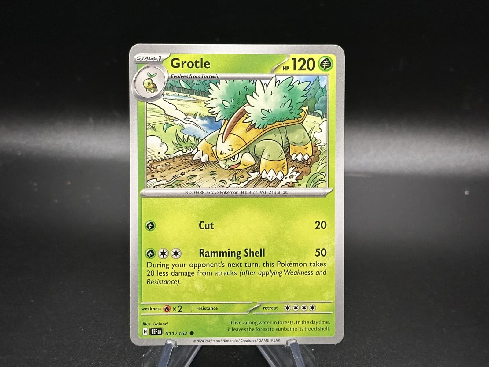 Grotle - 11/162 Temporal Forces - Pokémon TCG