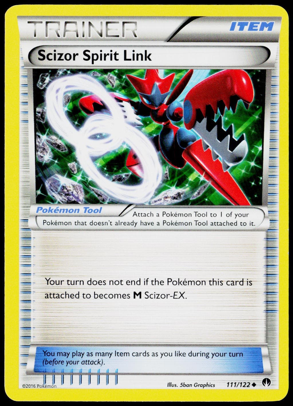 Scizor Spirit Link 111/122 XY - BREAKpoint LP