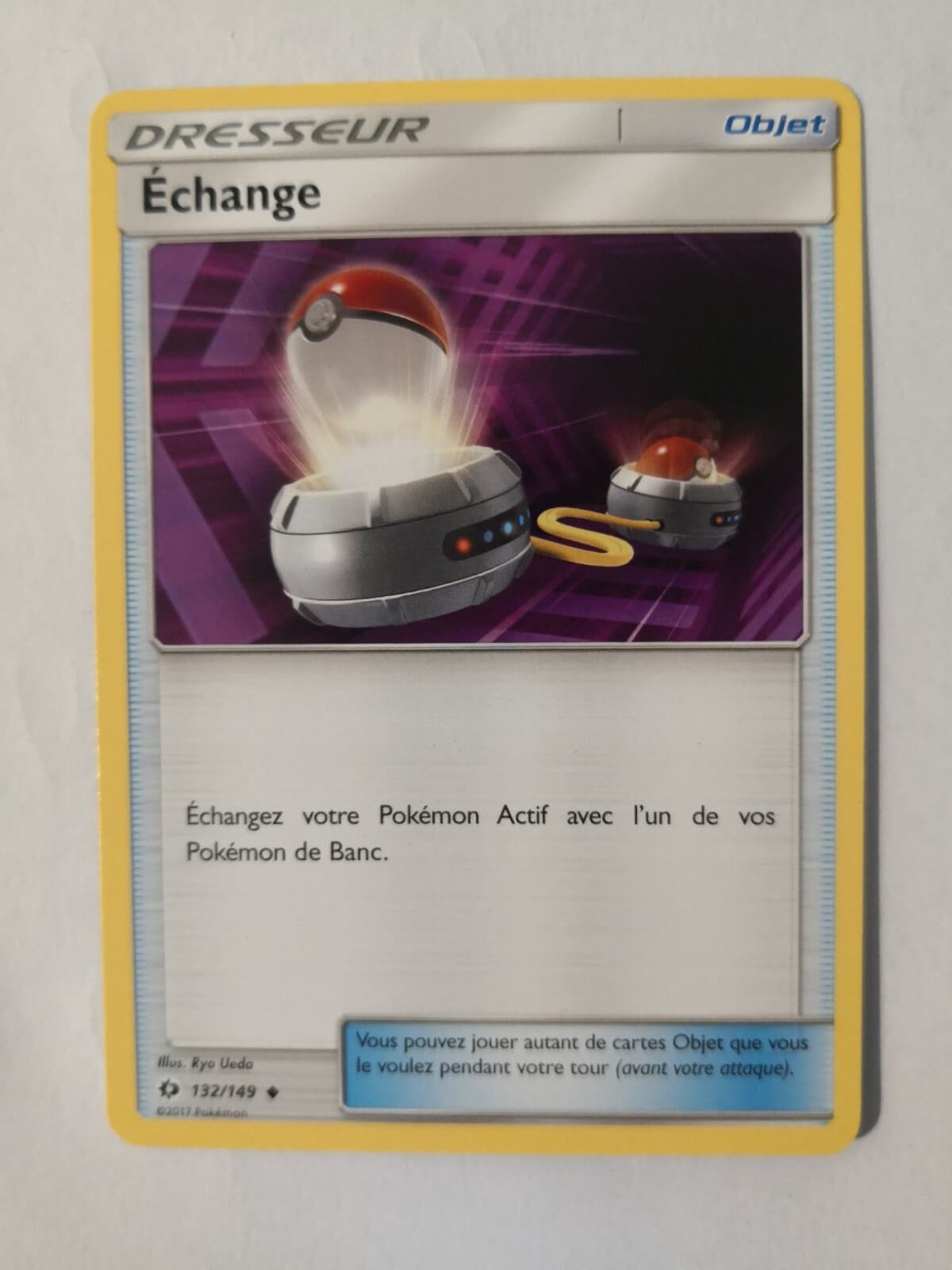 Carte Pokémon - Échange 132/149 - SL01:Soleil et Lune
