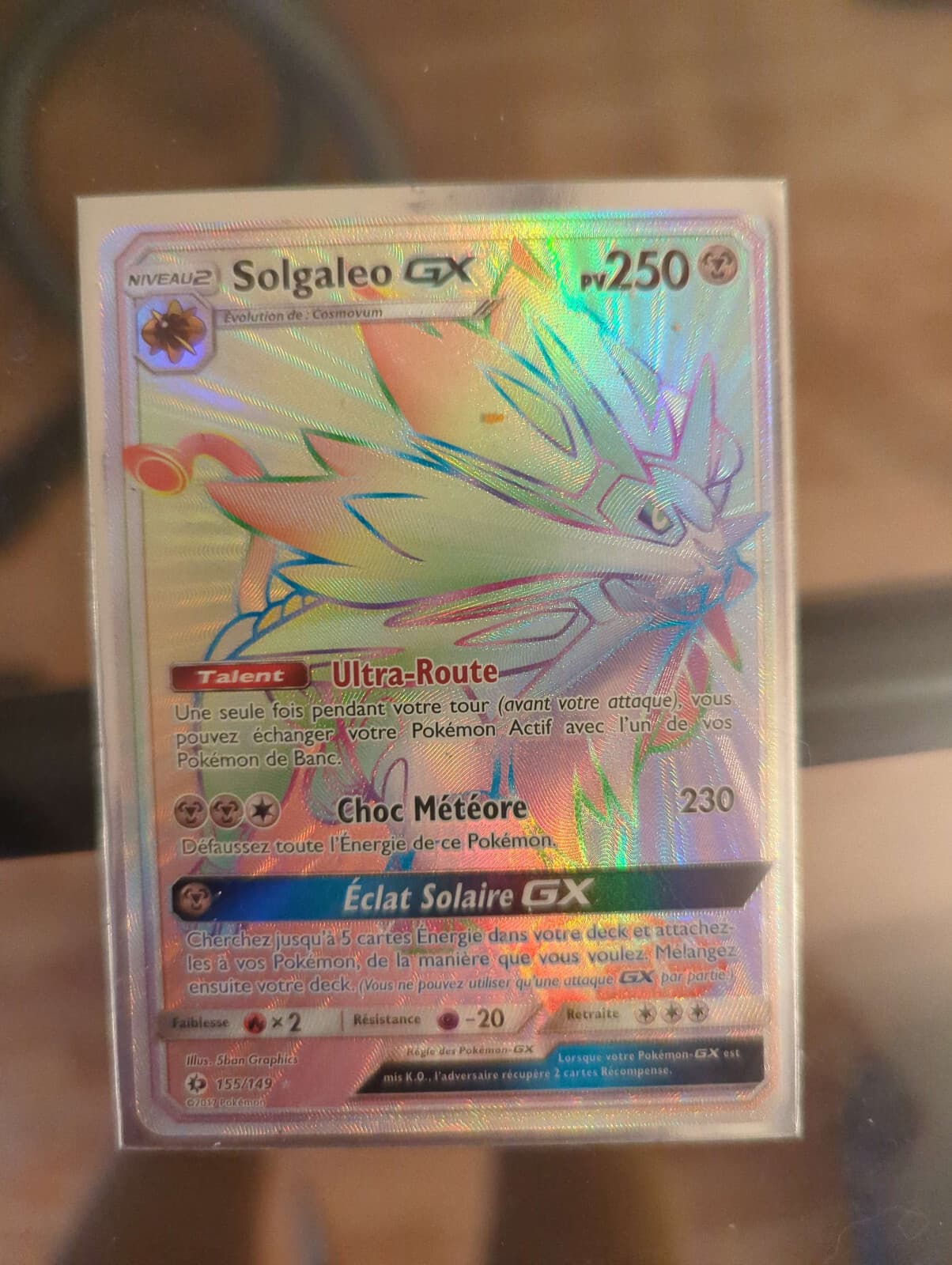 Solgaleo GX 155/149 Soleil et Lune FR