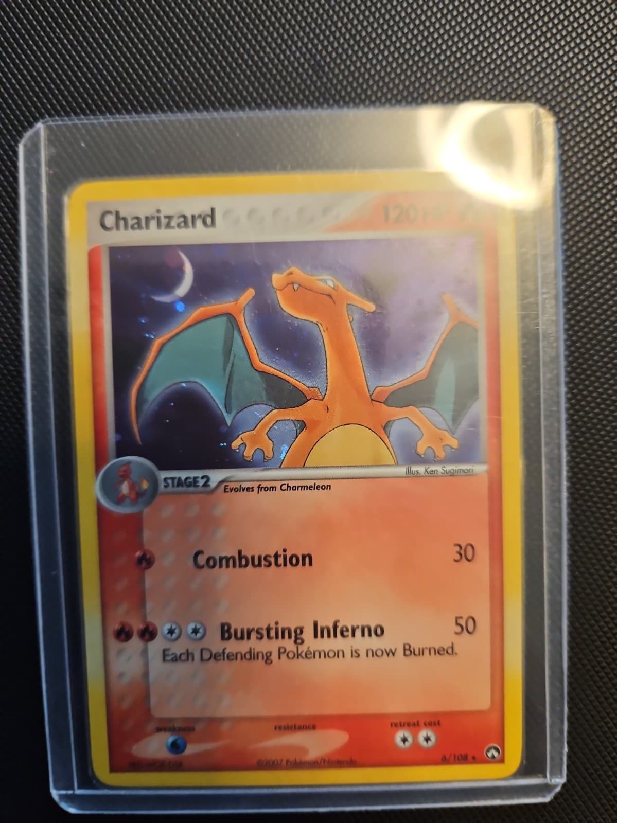 Charizard 6/108 Holo Rare Power Keepers Pokemon NM- (Almost NM)