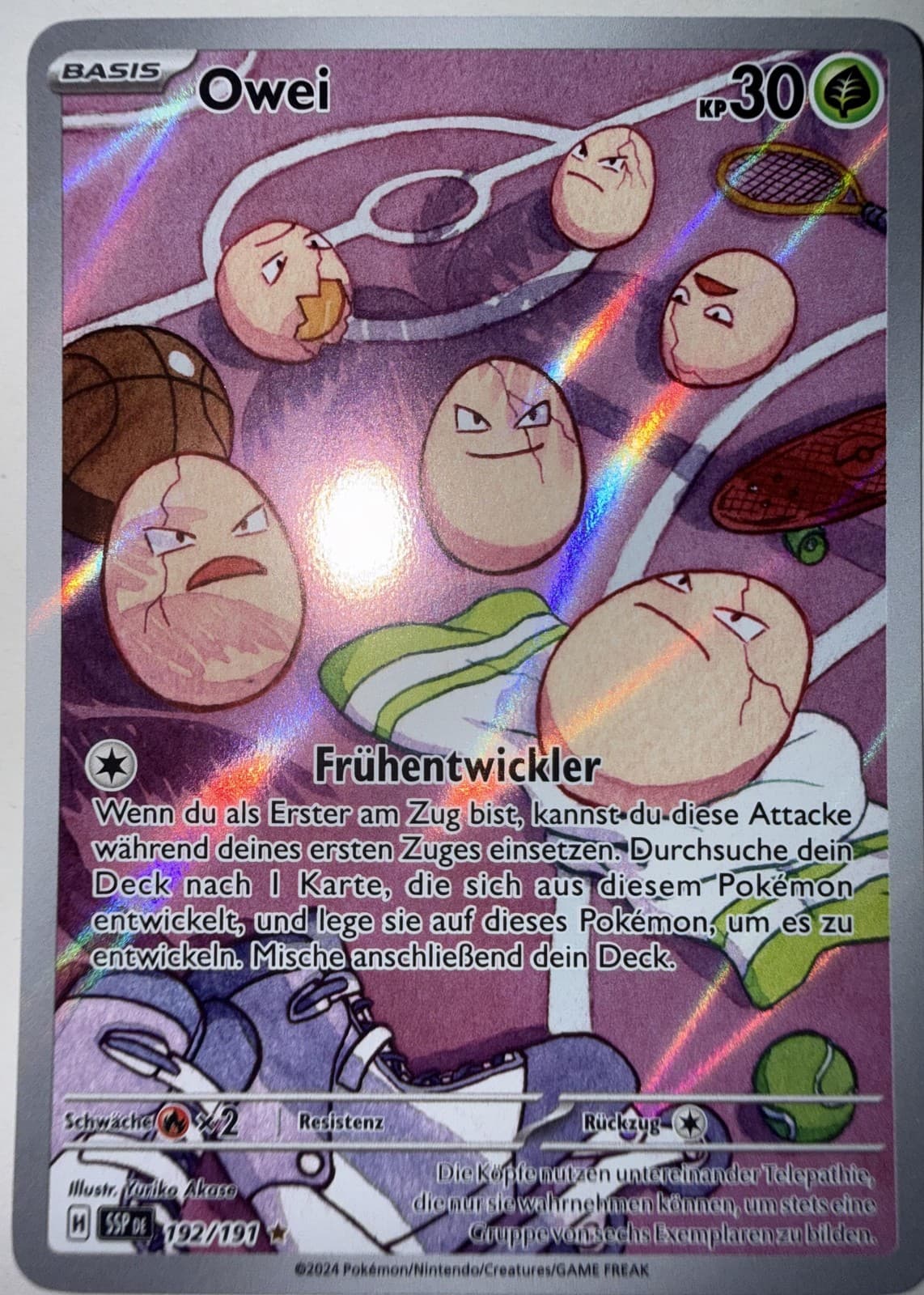 Pokemon - Owei - Stürmische Funken - 192/191 - NM - Deutsch