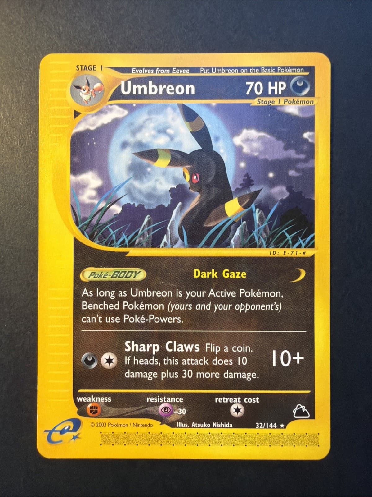Umbreon 32/144 Skyridge Regular