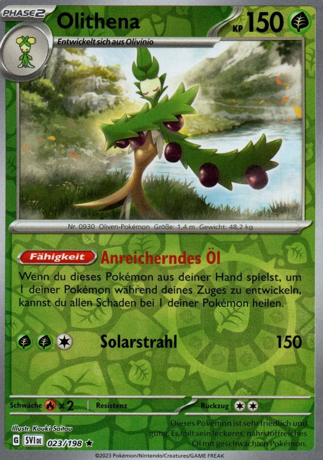 Pokémon Olithena Karmesin & Purpur #23 🇩🇪