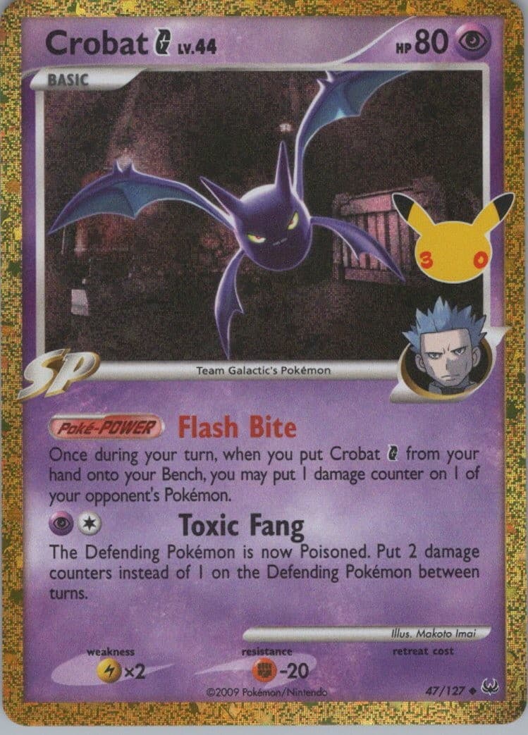 Crobat 30th Celebration Classic Collection 47/127