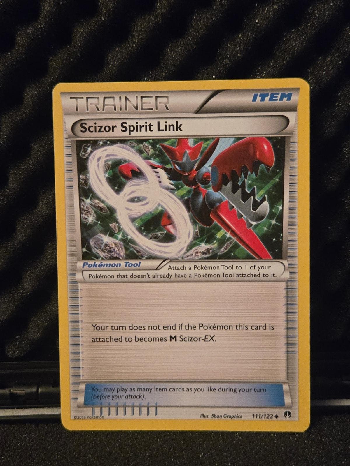 Scizor Spirit Link 111/122 Uncommon BREAKpoint Pokemon Lightly Played