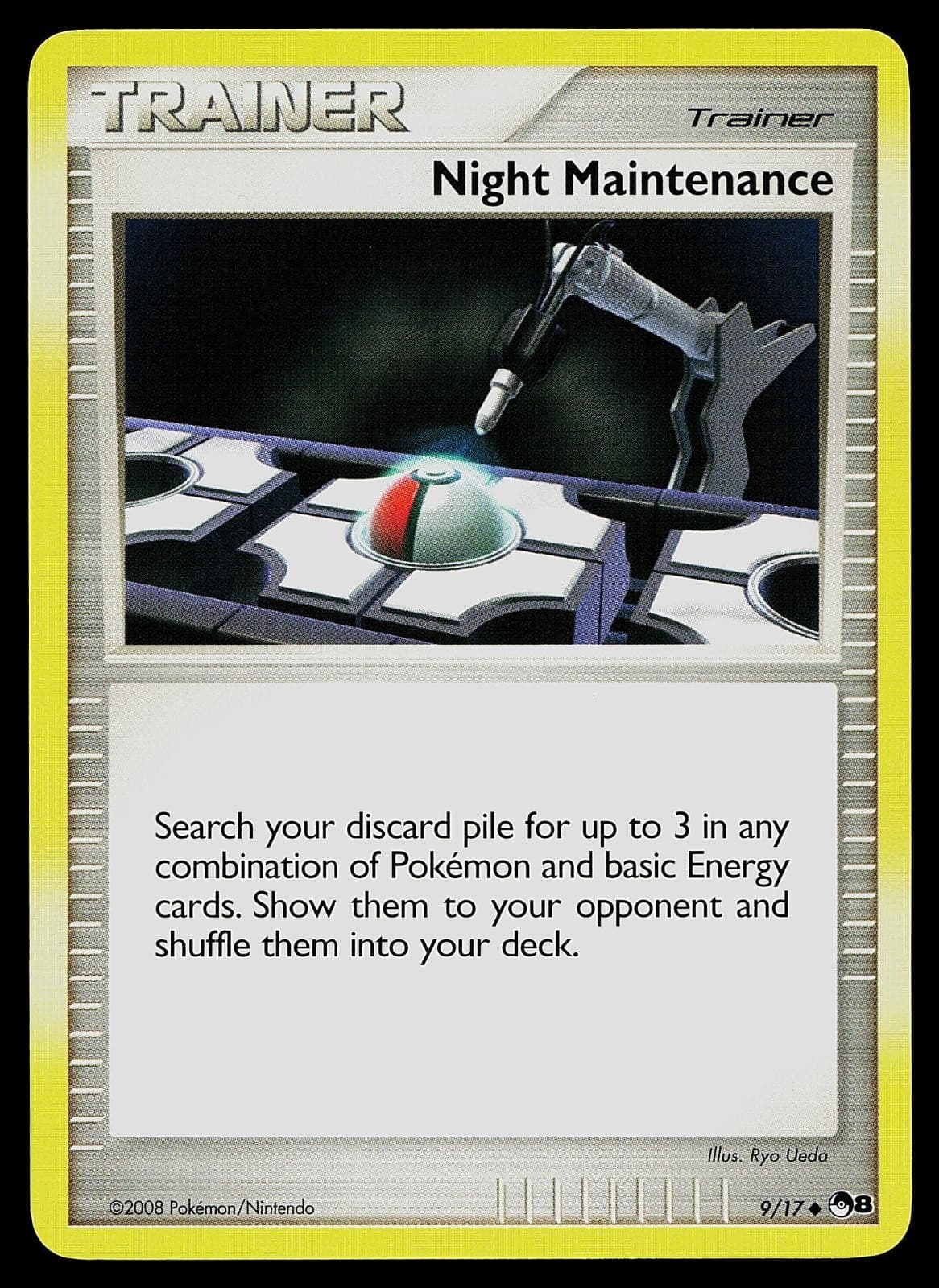 Pokemon Card - Night Maintenance POP Series 8 9/17 Uncommon
