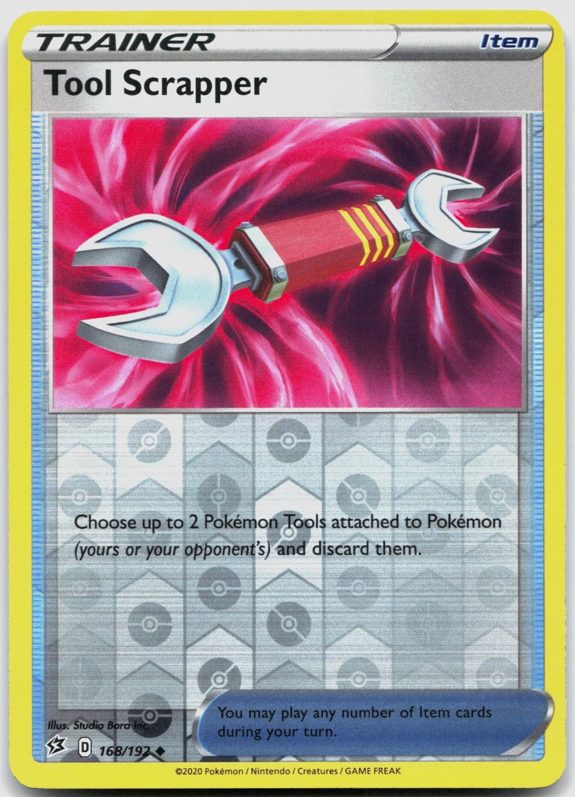 Tool Scrapper 168/192 SWSH02: Rebel Clash POKEMON TCG Uncommon