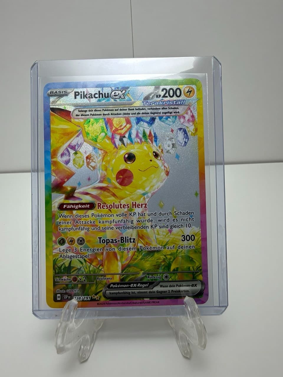 Pikachu Ex 238/191 Stürmische Funken Holo (Deutsch)