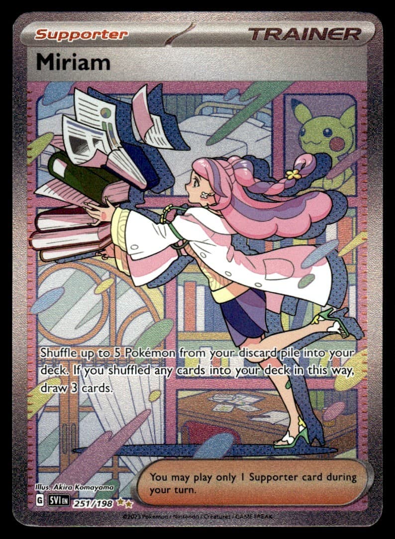 2023 Pokemon SV01: Scarlet & Violet Base Set Miriam - 251/198 #251/198
