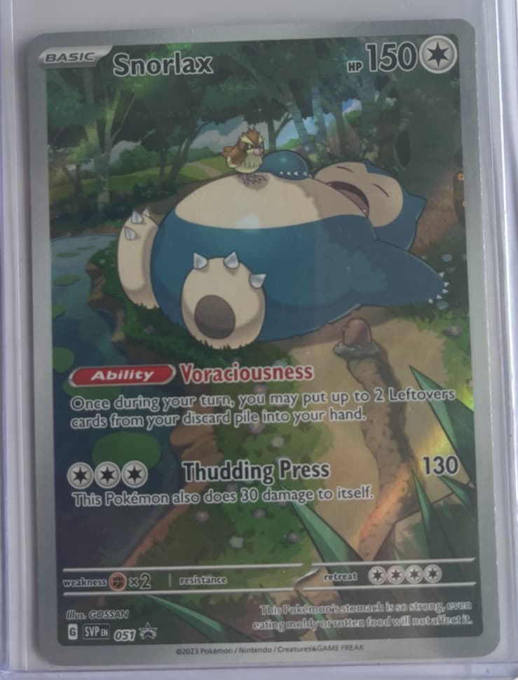 Snorlax - Pokemon Scarlet & Violet Promos #51 NM