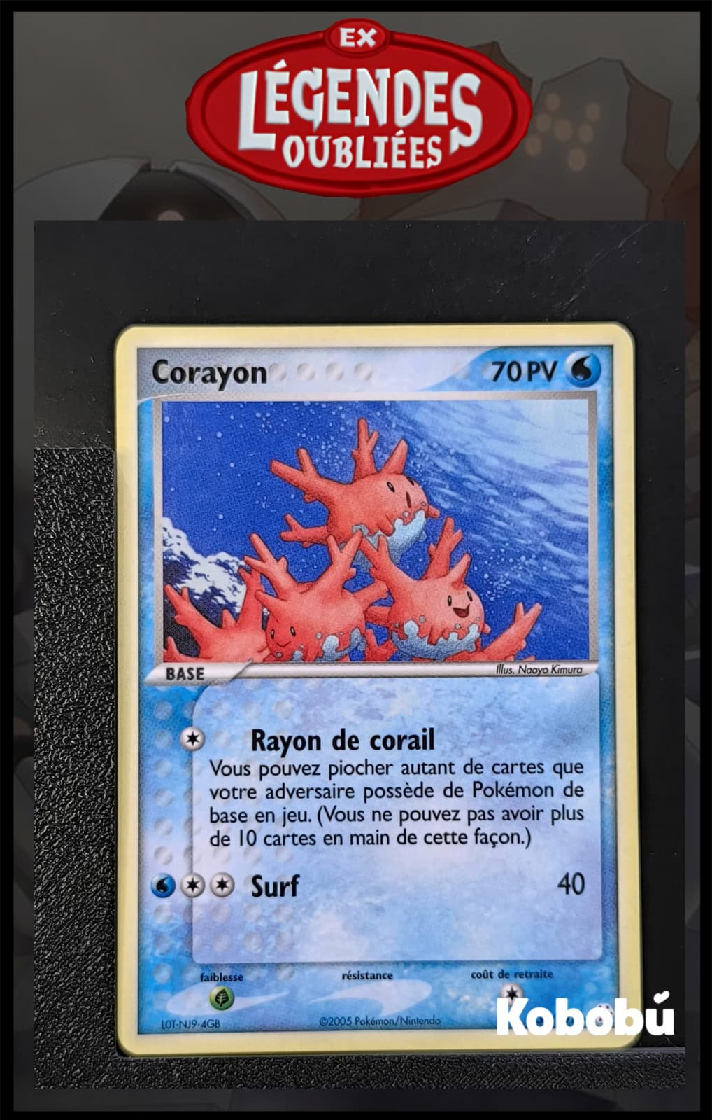 Carte Pokémon Corayon 32/101 Ex Légendes Oubliées Bloc EX FR 2