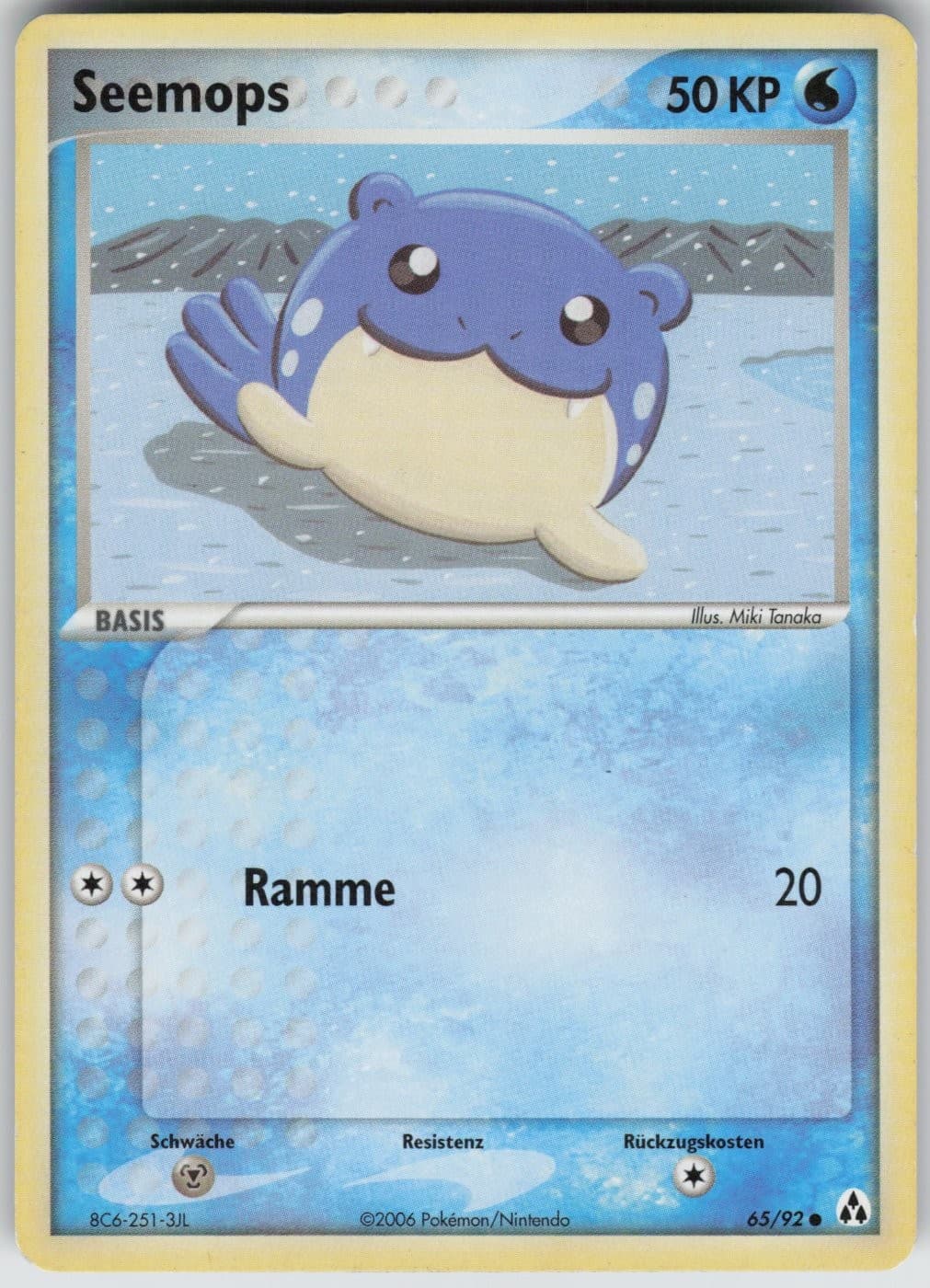 Seemops - Legend Maker - 65/92 - Pokemon Karte - Deutsch