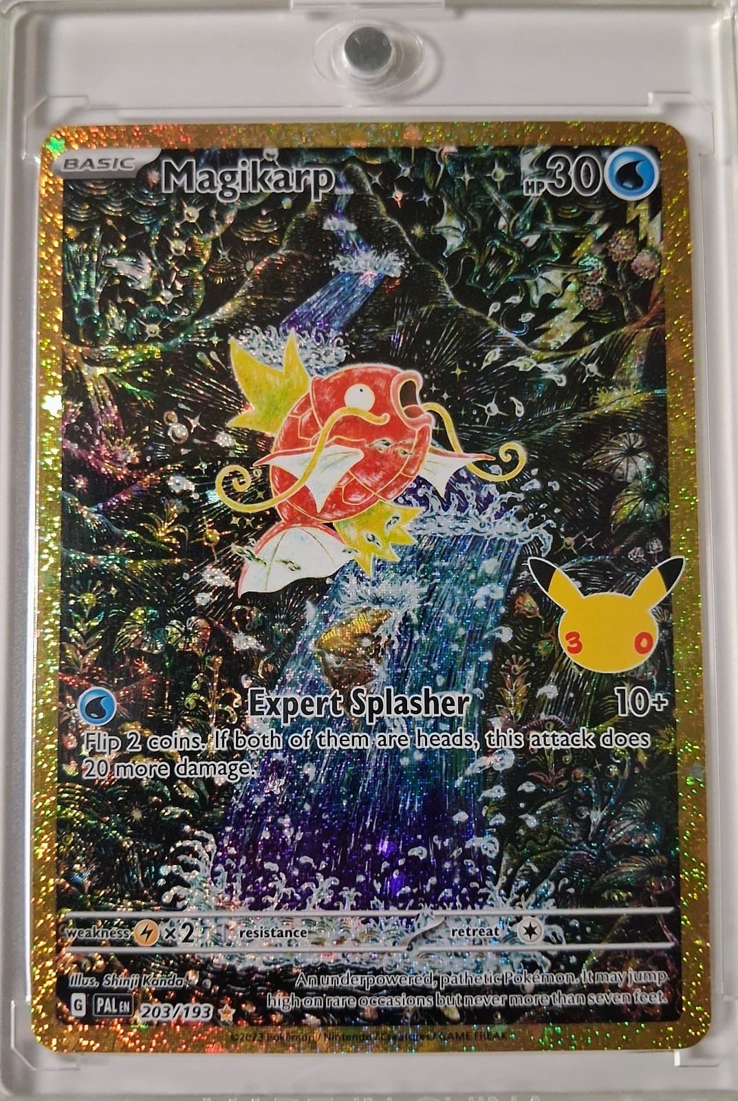 Magikarp 203/193 ME: 30th Celebration Classic Collection Holo Pokemon TCG
