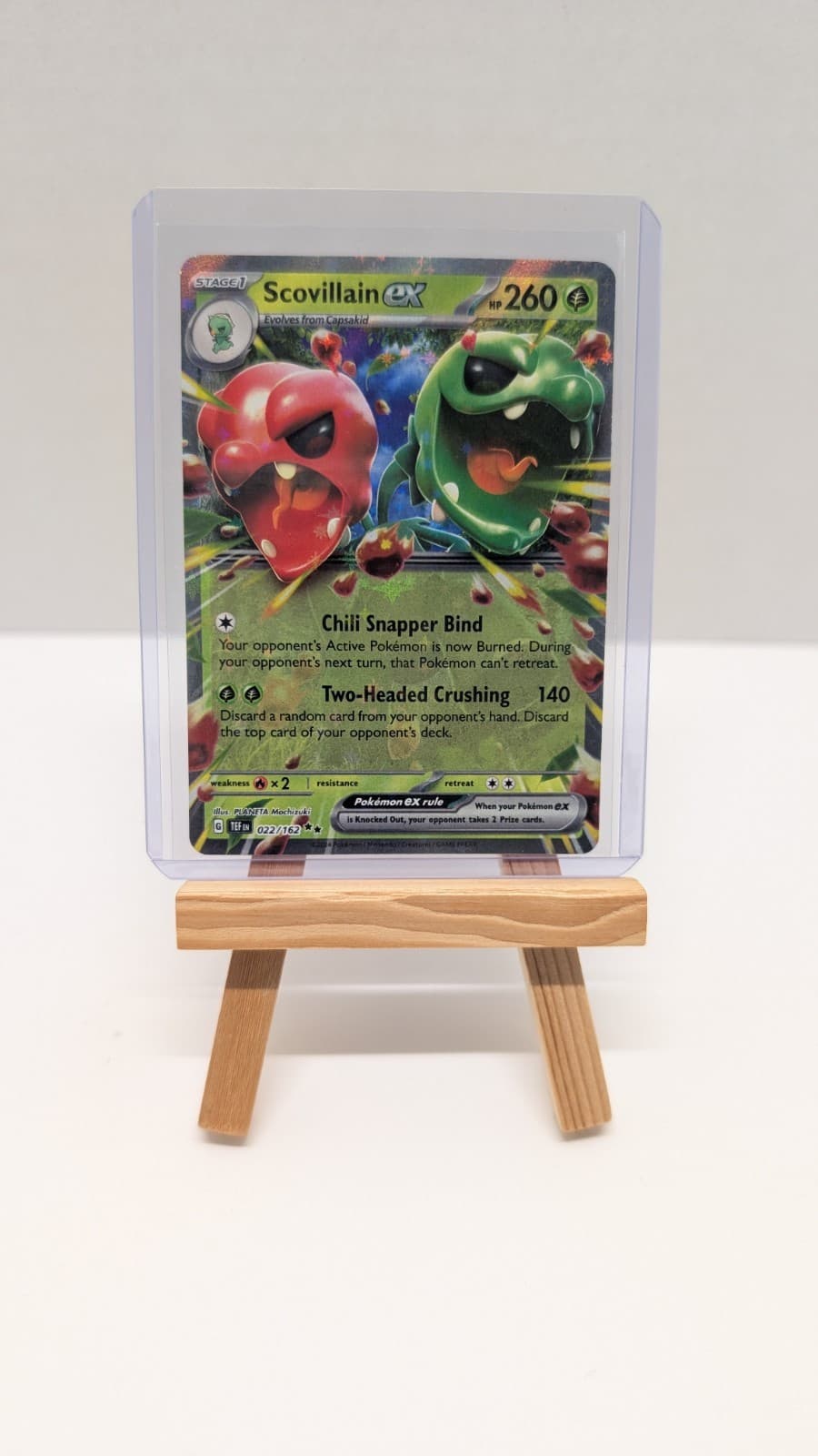 Pokémon TCG, Scovillain Ex 022/162 - Temporal Forces