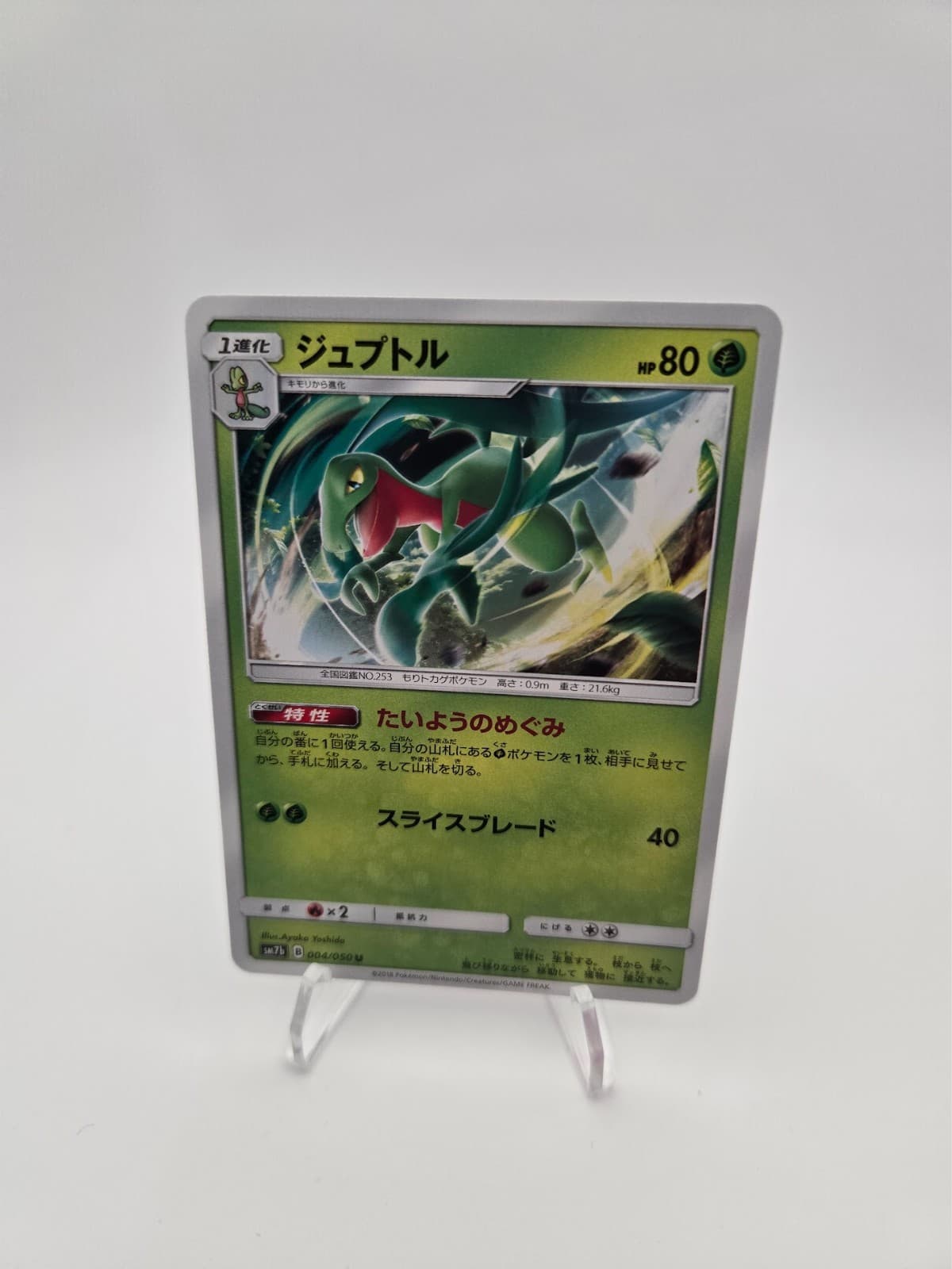 Grovyle 004/050 Uncommon Fairy Rise SM7B 2018 Pokemon Japanese Near Mint