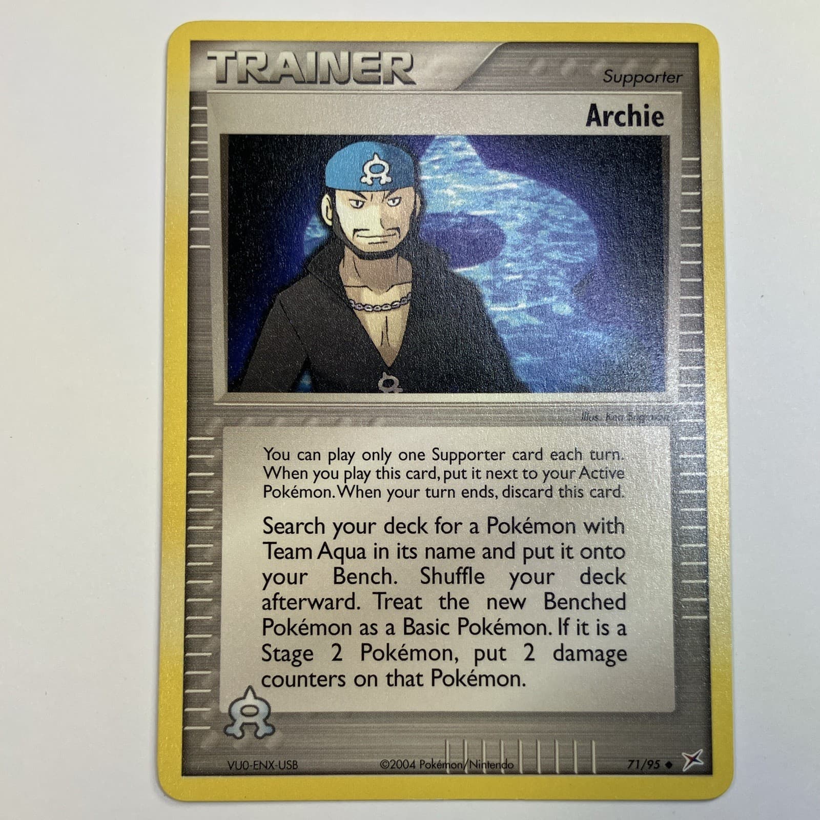 Archie 71/95 Team Magma vs Team Aqua - NM