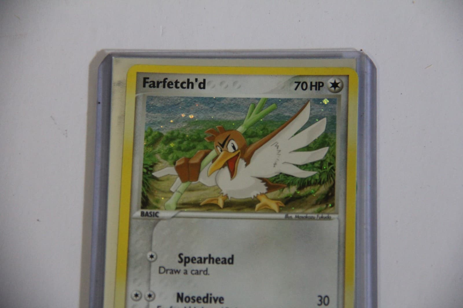 Pokemon TCG Farfetch'd 107/106 Secret Holo Emerald MP See Pics 2005