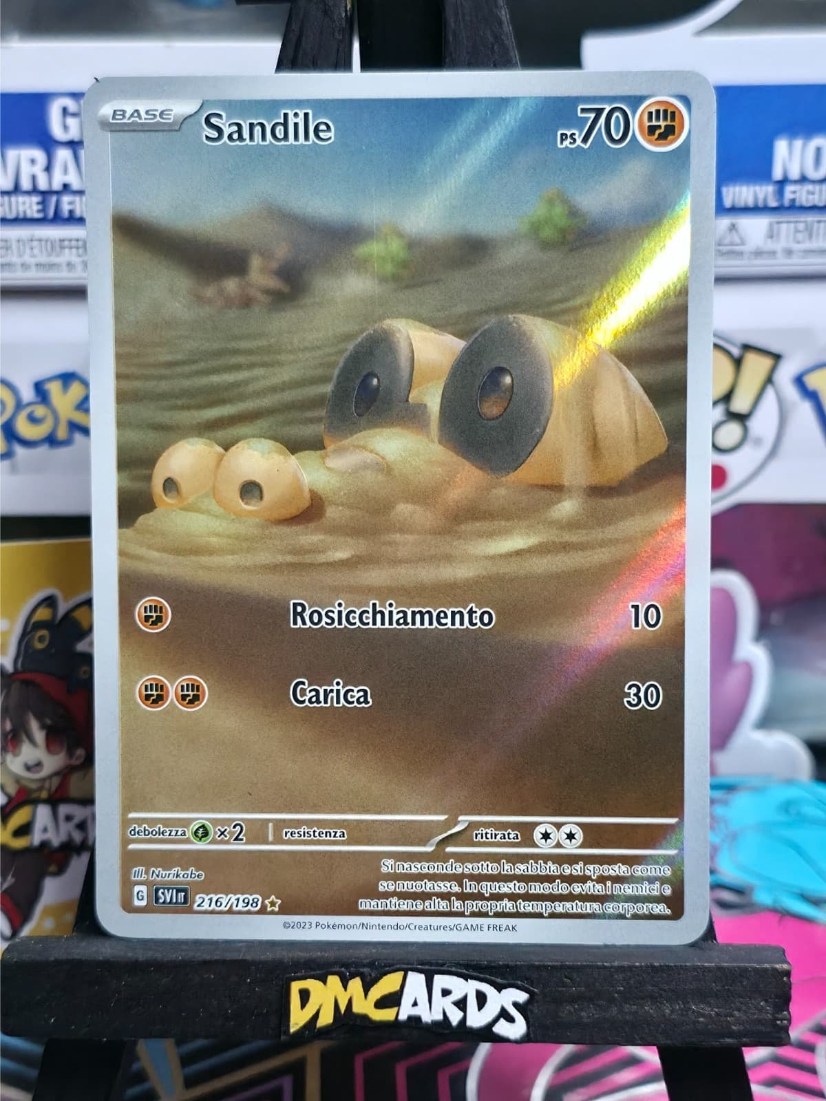 Pokemon Sandile 216/198 | Scarlatto e Violetto SVI Italiano | Near Mint