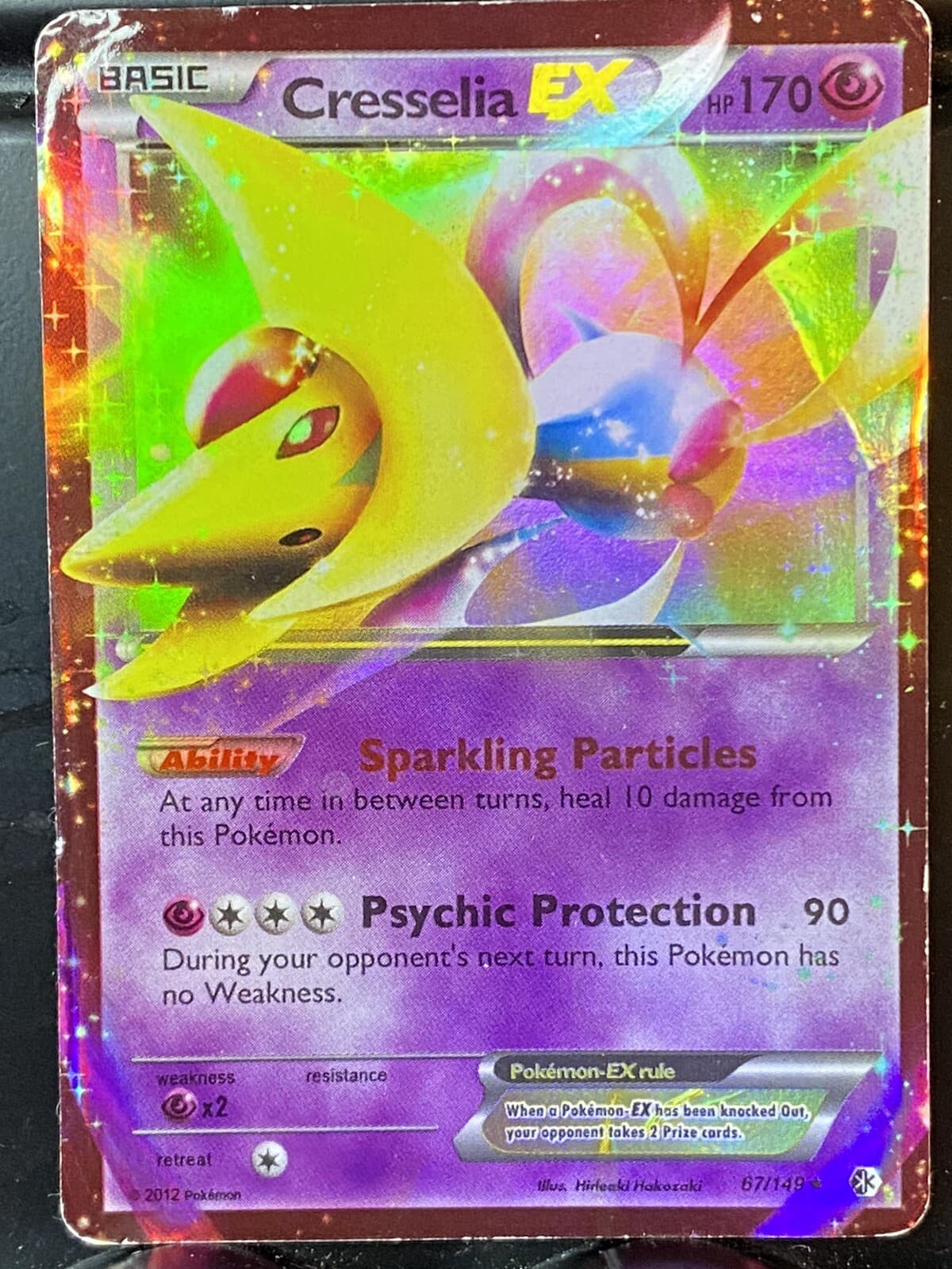 CRESSELIA EX - 67/149 - Boundaries Crossed - Holo Foil - Ultra Rare
