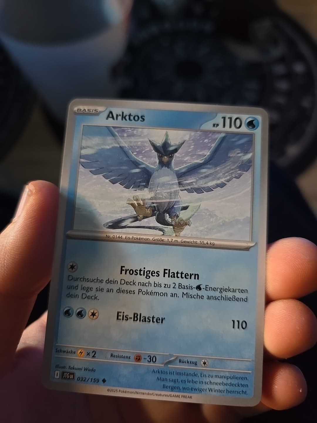 Arktos 32/159 Pokemon Reisegefährten Boosterfrisch Legendär
