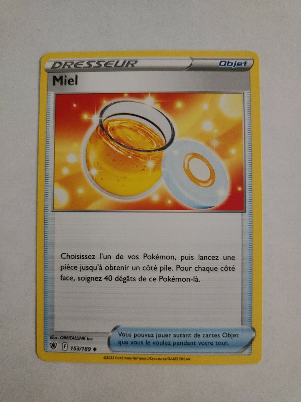 Carte Pokemon - Miel 153/189 - Astres Radieux EB10