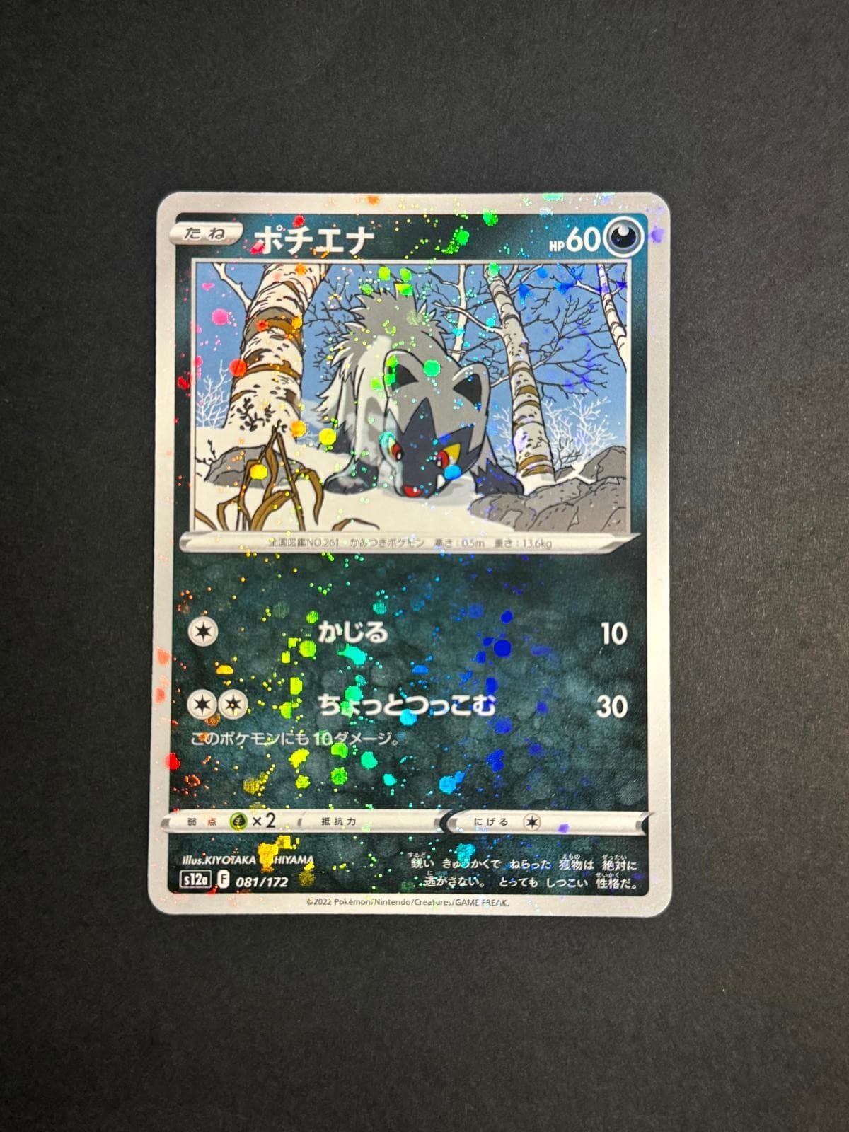 Poochyena (Mirror Holofoil) 081/172 S12a: VSTAR Universe Pokemon Japanese NM