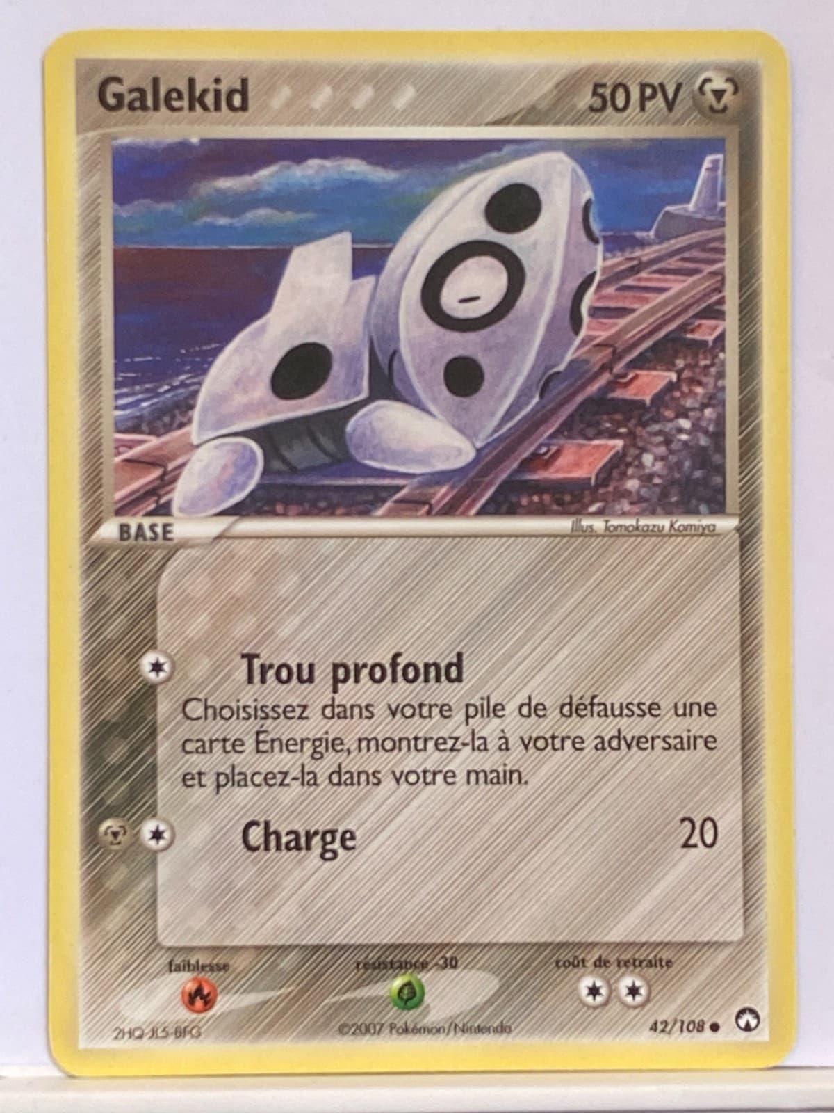 Galekid 42/108 EX Gardiens du Pouvoir carte Pokemon FR
