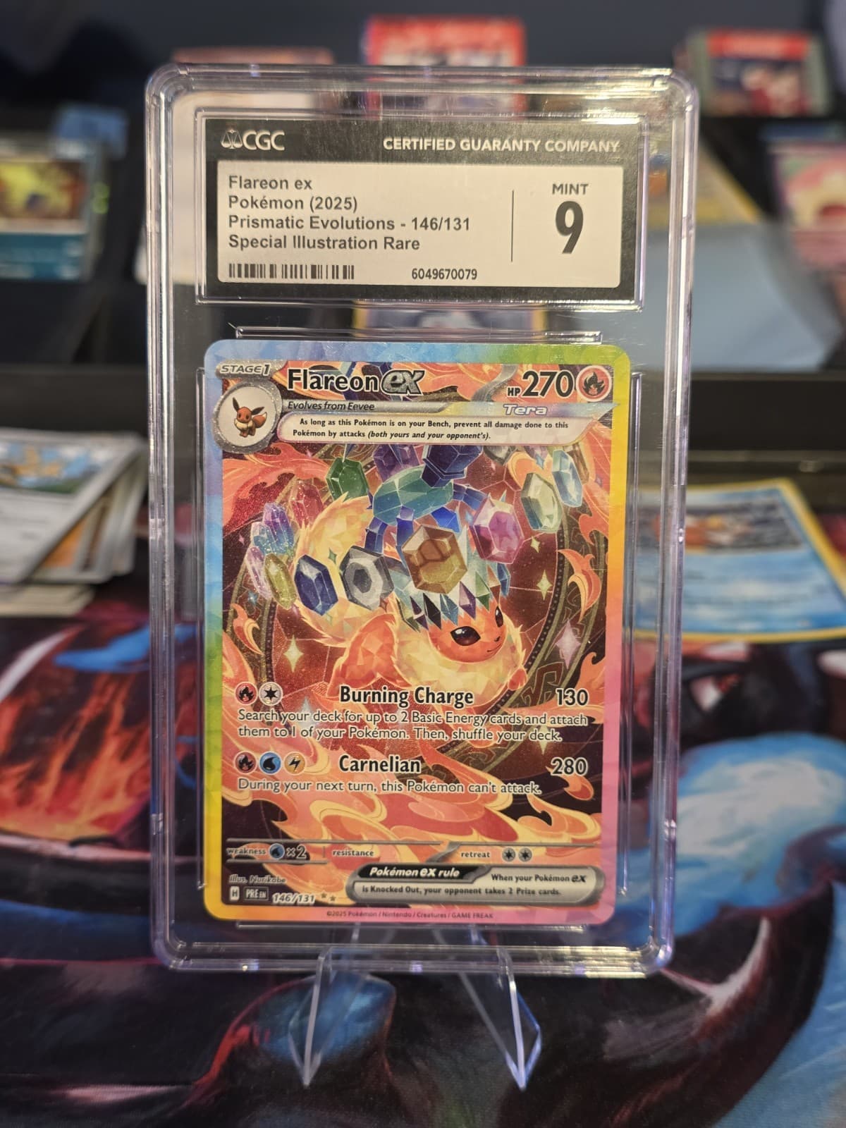 Flareon EX 146/131 Special Illustration Rare Pokemon CGC 10 Gem Mint